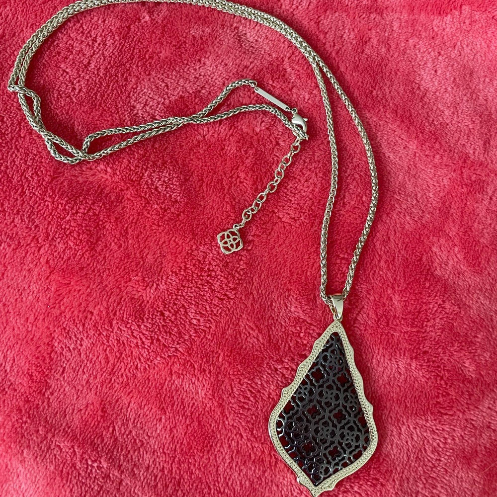 Gold and Gunmetal Kendra Scott Necklace